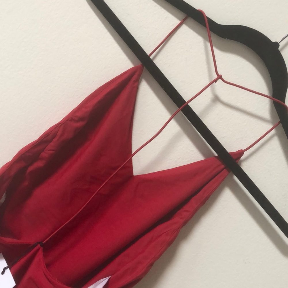 Red bodysuit - Picture 7 of 8